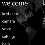 Windows Phone app Translator