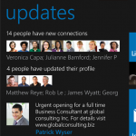 LinkedIn app for Windows Phone