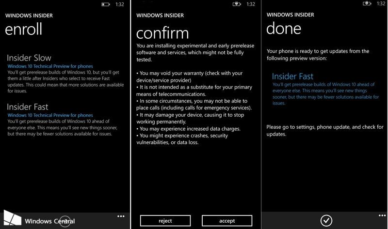 Windows 10 for Windows Phone