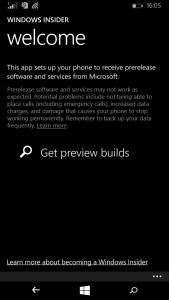 Windows Insider App